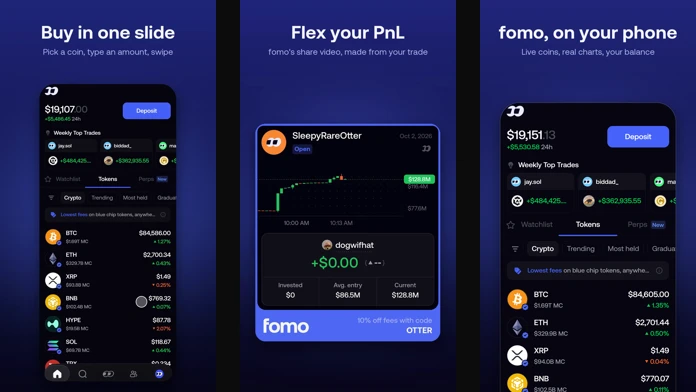 FOMO Simulator screenshots